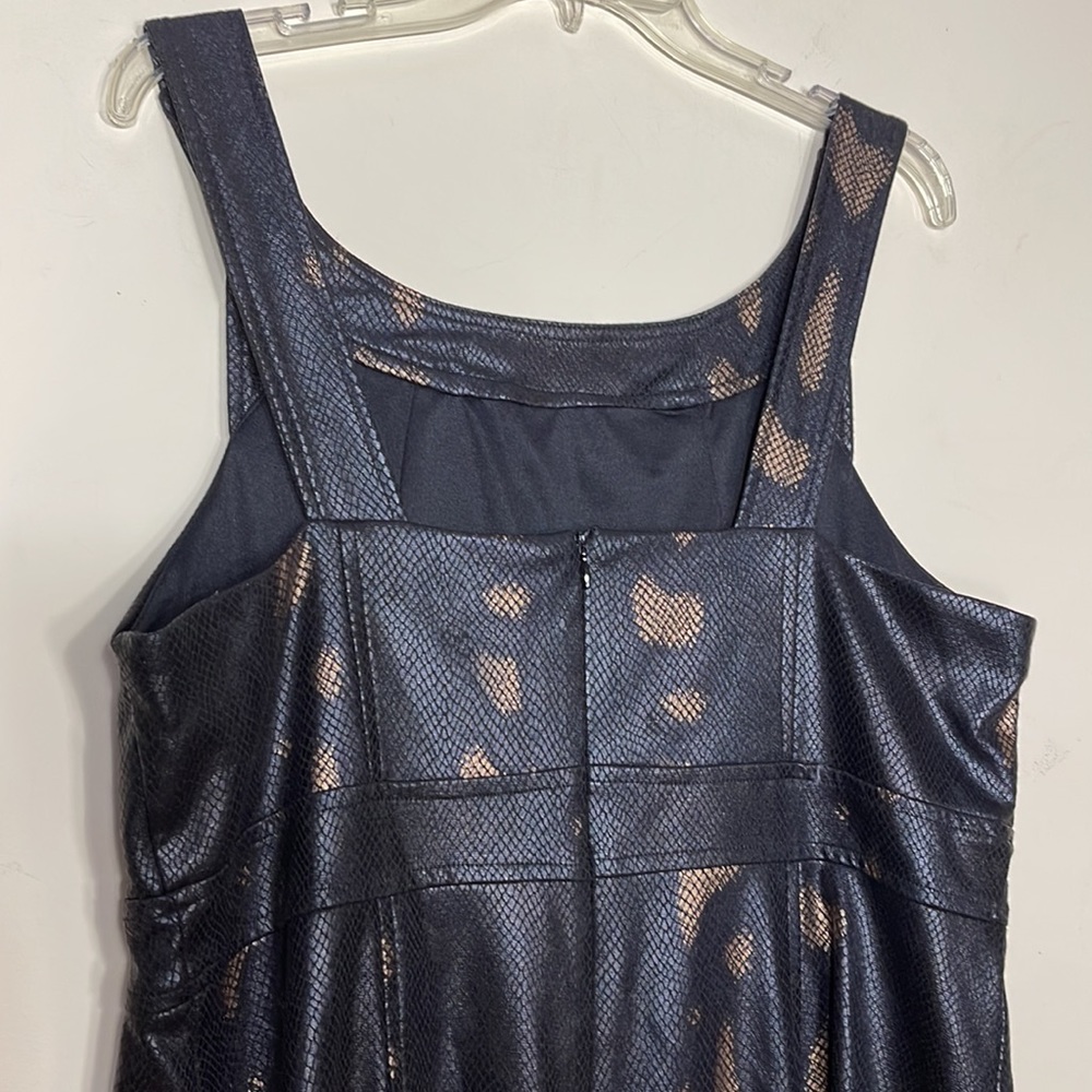 Emma & Michele Reptile Snake Print Sleeveless Dress - Picture 6 of 10
